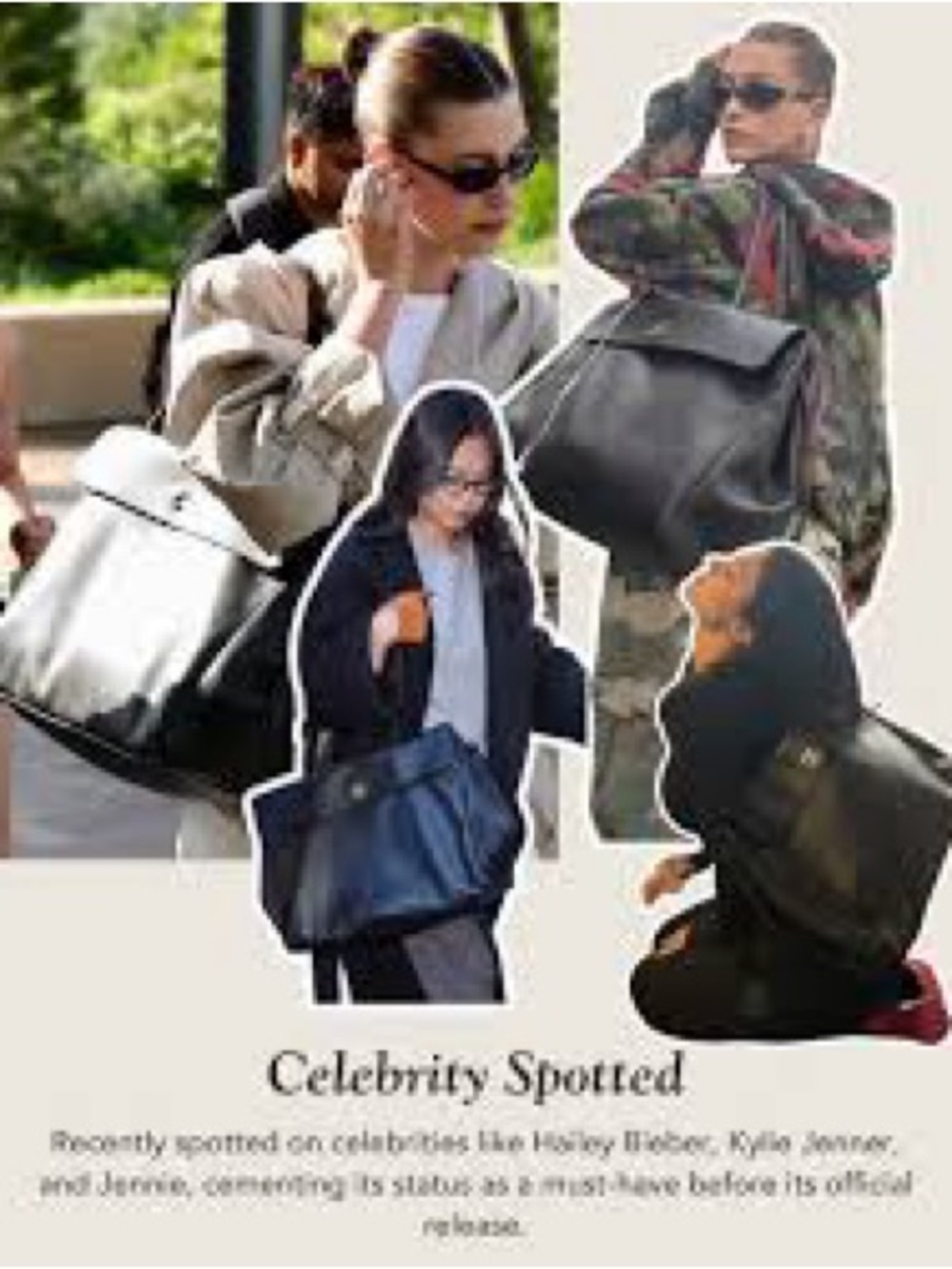 CHANEL Black Leather Shoulder Tote The Kylie Hailey Urban Essentials “It” Bag